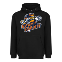 Black greenville swamp rabbits Heavyweight Hoodie - linhVisuals