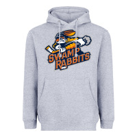 Heather Grey greenville swamp rabbits Heavyweight Hoodie - linhVisuals