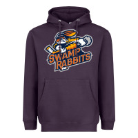 Plum greenville swamp rabbits Heavyweight Hoodie - linhVisuals