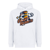 White greenville swamp rabbits Heavyweight Hoodie - linhVisuals