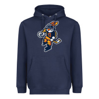 Navy greenville swamp rabbits Heavyweight Hoodie - linhVisuals
