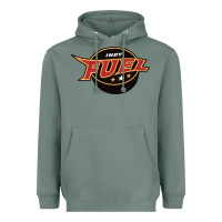 Sage indy fuel Heavyweight Hoodie - linhVisuals