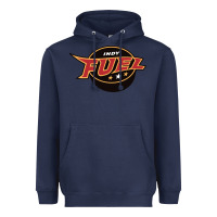Navy indy fuel Heavyweight Hoodie - linhVisuals