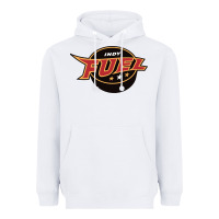White indy fuel Heavyweight Hoodie - linhVisuals