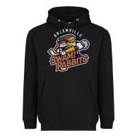 Black greenville swamp rabbits Heavyweight Hoodie - linhVisuals