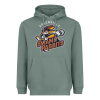 Sage greenville swamp rabbits Heavyweight Hoodie - linhVisuals