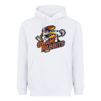 White greenville swamp rabbits Heavyweight Hoodie - linhVisuals
