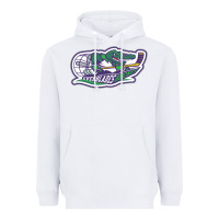 White florida everblades Heavyweight Hoodie - linhVisuals
