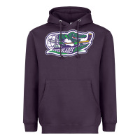 Plum florida everblades Heavyweight Hoodie - linhVisuals