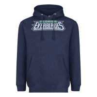 Navy florida everblades Heavyweight Hoodie - linhVisuals