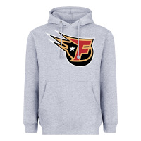 Heather Grey indy fuel Heavyweight Hoodie - linhVisuals