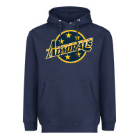 Navy norfolk admirals Heavyweight Hoodie - linhVisuals