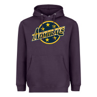 Plum norfolk admirals Heavyweight Hoodie - linhVisuals