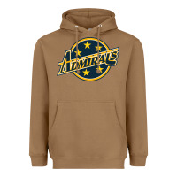 Toasted Coconut norfolk admirals Heavyweight Hoodie - linhVisuals