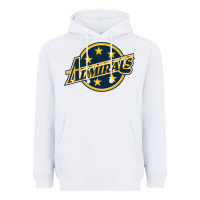 White norfolk admirals Heavyweight Hoodie - linhVisuals