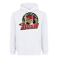 White rapid city rush Heavyweight Hoodie - linhVisuals