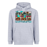 Heather Grey lvn licensed vocational nurse Heavyweight Hoodie - JahusDesignShop