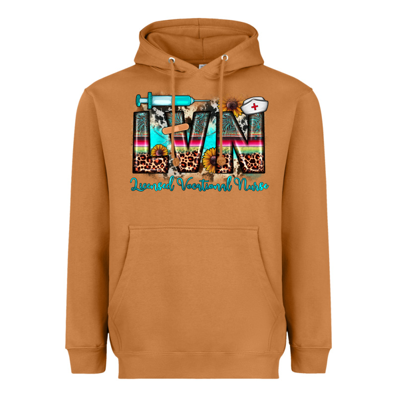 Lvn Licensed Vocational Nurse Heavyweight Hoodie by JahusDesignShop | Teevron