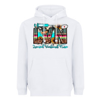 White lvn licensed vocational nurse Heavyweight Hoodie - JahusDesignShop