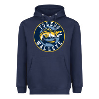 Navy toledo walleye Heavyweight Hoodie - linhVisuals