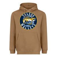 Toasted Coconut toledo walleye Heavyweight Hoodie - linhVisuals