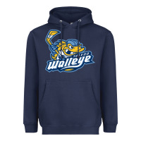 Navy toledo walleye Heavyweight Hoodie - linhVisuals