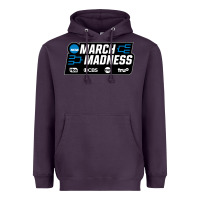Plum MARCH MADNESS Heavyweight Hoodie - linhVisuals