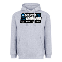 Heather Grey MARCH MADNESS Heavyweight Hoodie - linhVisuals