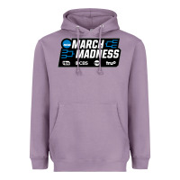 Lavender MARCH MADNESS Heavyweight Hoodie - linhVisuals