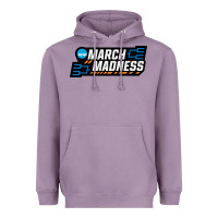 Lavender MARCH MADNESS Heavyweight Hoodie - linhVisuals