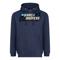 Navy MARCH MADNESS Heavyweight Hoodie - linhVisuals