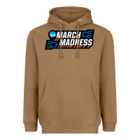 Toasted Coconut MARCH MADNESS Heavyweight Hoodie - linhVisuals