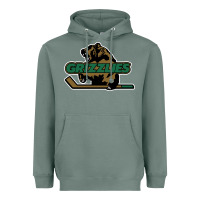 Sage utah grizzlies Heavyweight Hoodie - linhVisuals