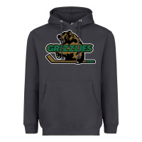 Smoke utah grizzlies Heavyweight Hoodie - linhVisuals