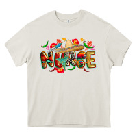 Cream cinco de mayo nurse Heavy Core Tee - CowGirlArtShop