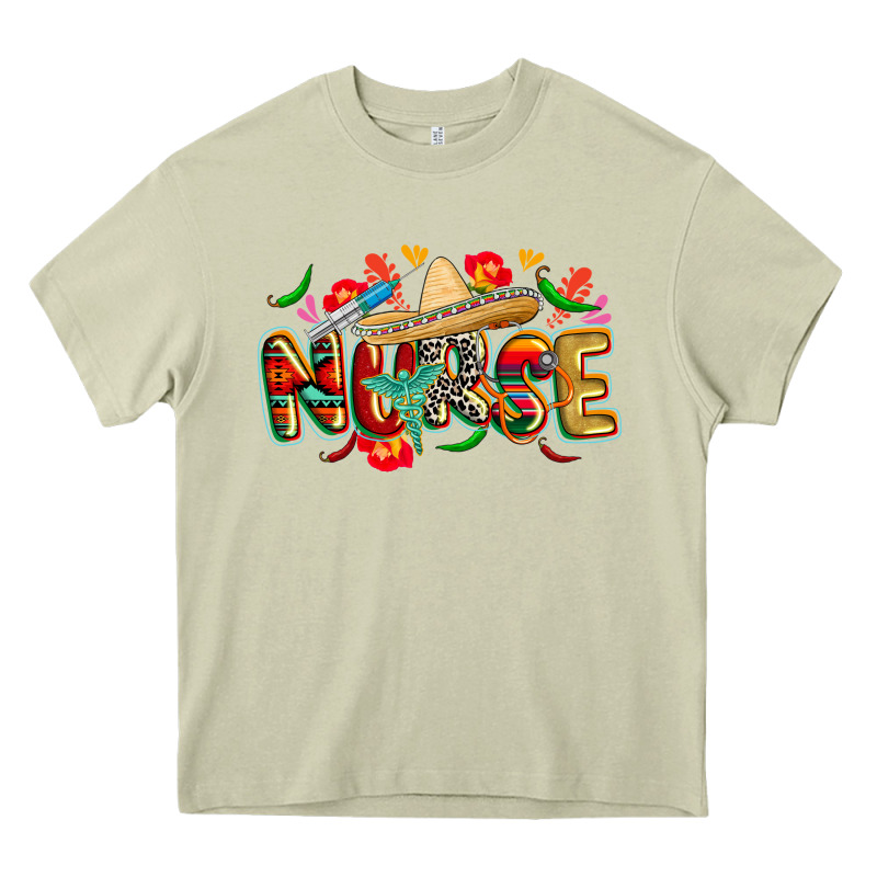 Cinco De Mayo Nurse Heavy Core Tee by CowGirlArtShop | Teevron