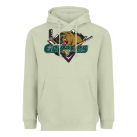 Matcha utah grizzlies Heavyweight Hoodie - linhVisuals