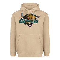 Mushroom utah grizzlies Heavyweight Hoodie - linhVisuals