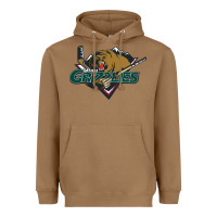 Toasted Coconut utah grizzlies Heavyweight Hoodie - linhVisuals