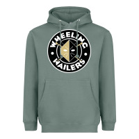 Sage wheeling nailers Heavyweight Hoodie - linhVisuals