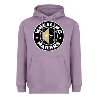 Lavender wheeling nailers Heavyweight Hoodie - linhVisuals