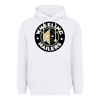 White wheeling nailers Heavyweight Hoodie - linhVisuals