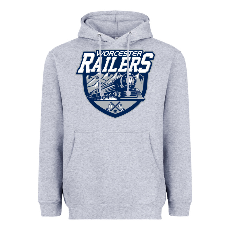 Worcester Railers Heavyweight Hoodie by linhVisuals | Teevron