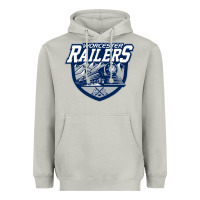 Moon Dust worcester railers Heavyweight Hoodie - linhVisuals
