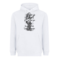 White michael schenker müsïc Heavyweight Hoodie - linhVisuals