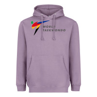 Lavender world taekwondo sports Heavyweight Hoodie - linhVisuals