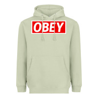 Matcha obey Heavyweight Hoodie - linhVisuals