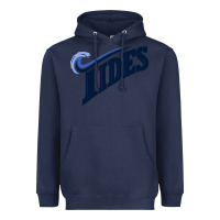 Navy #norfolk tides Heavyweight Hoodie - linhVisuals
