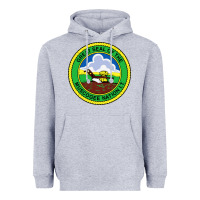 Heather Grey great seal of the muscogee nation Heavyweight Hoodie - linhVisuals