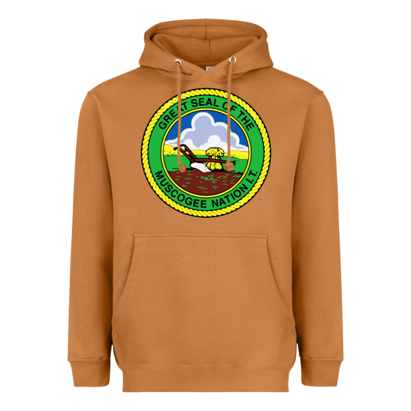 Great Seal Of The Muscogee Nation Heavyweight Hoodie by linhVisuals | Teevron